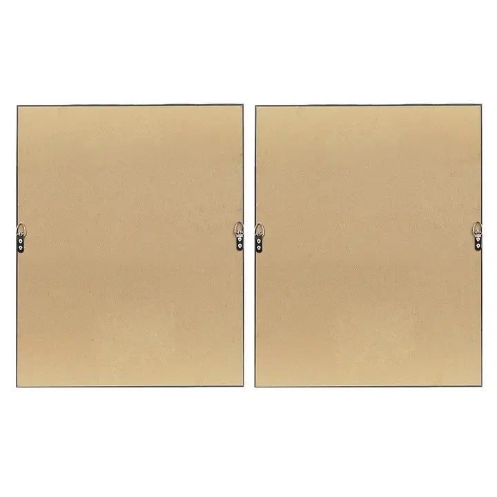Moving Midas Abstract Gold Foil Framed 2-Piece Wall Art