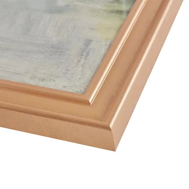 River Fields Framed Landscape Painting Wall Art
